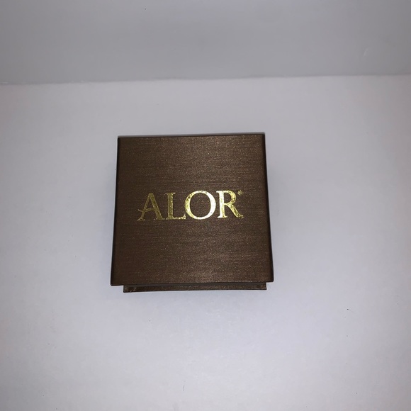 Alor Gold Color Steel Diamond Stacked Bracelet - Picture 3 of 3